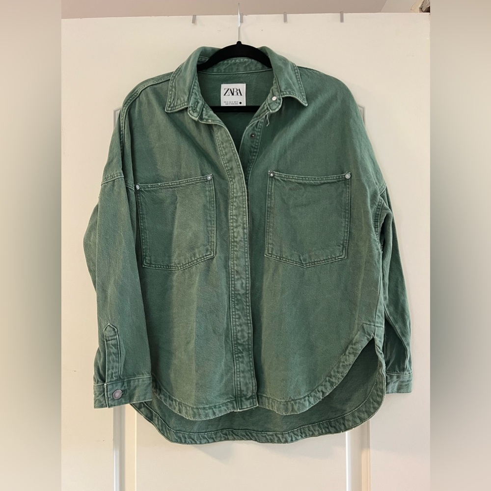 Zara denim top  - XS
